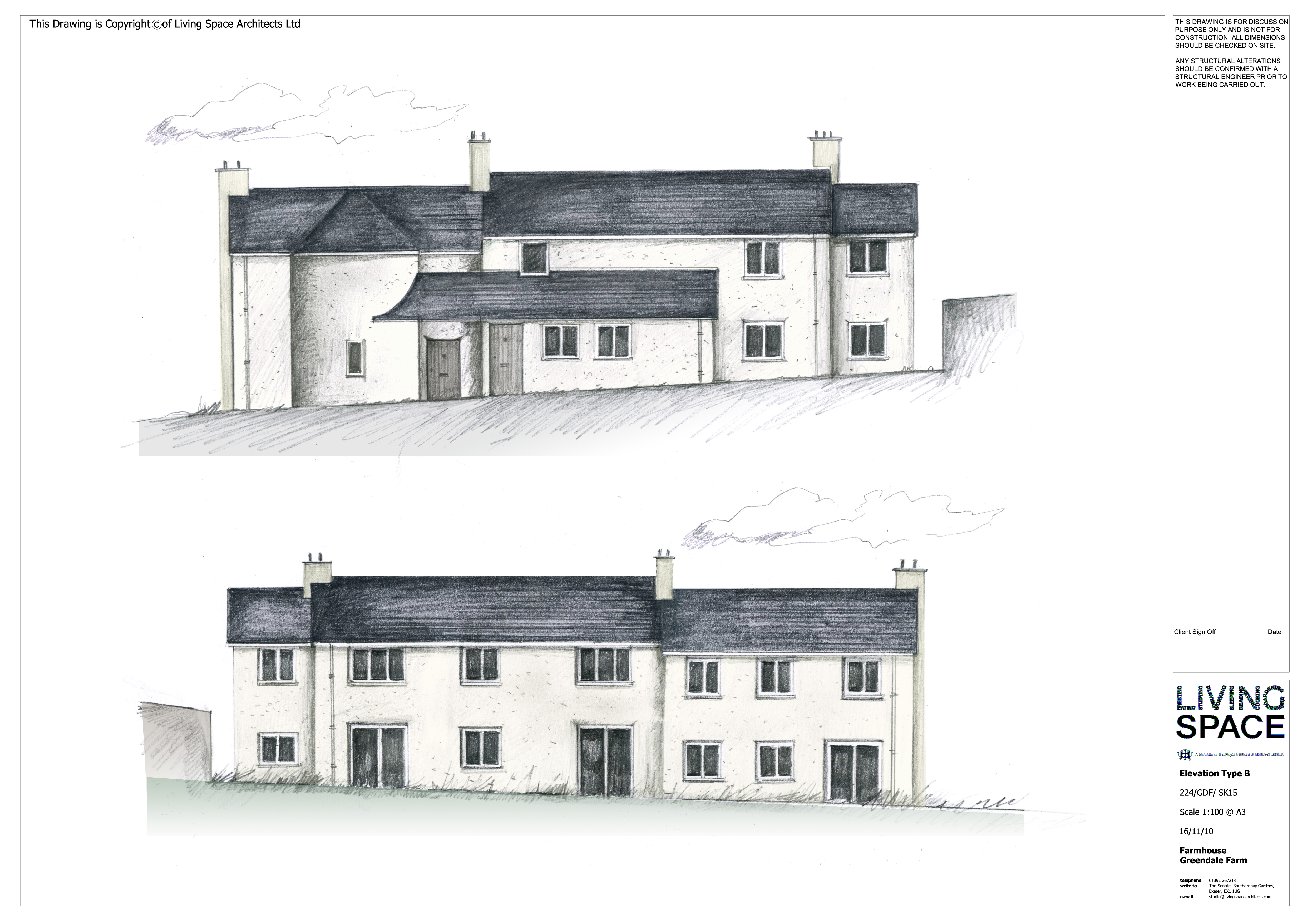Greendale Farm – Living Space Architects RIBA Exeter Devon