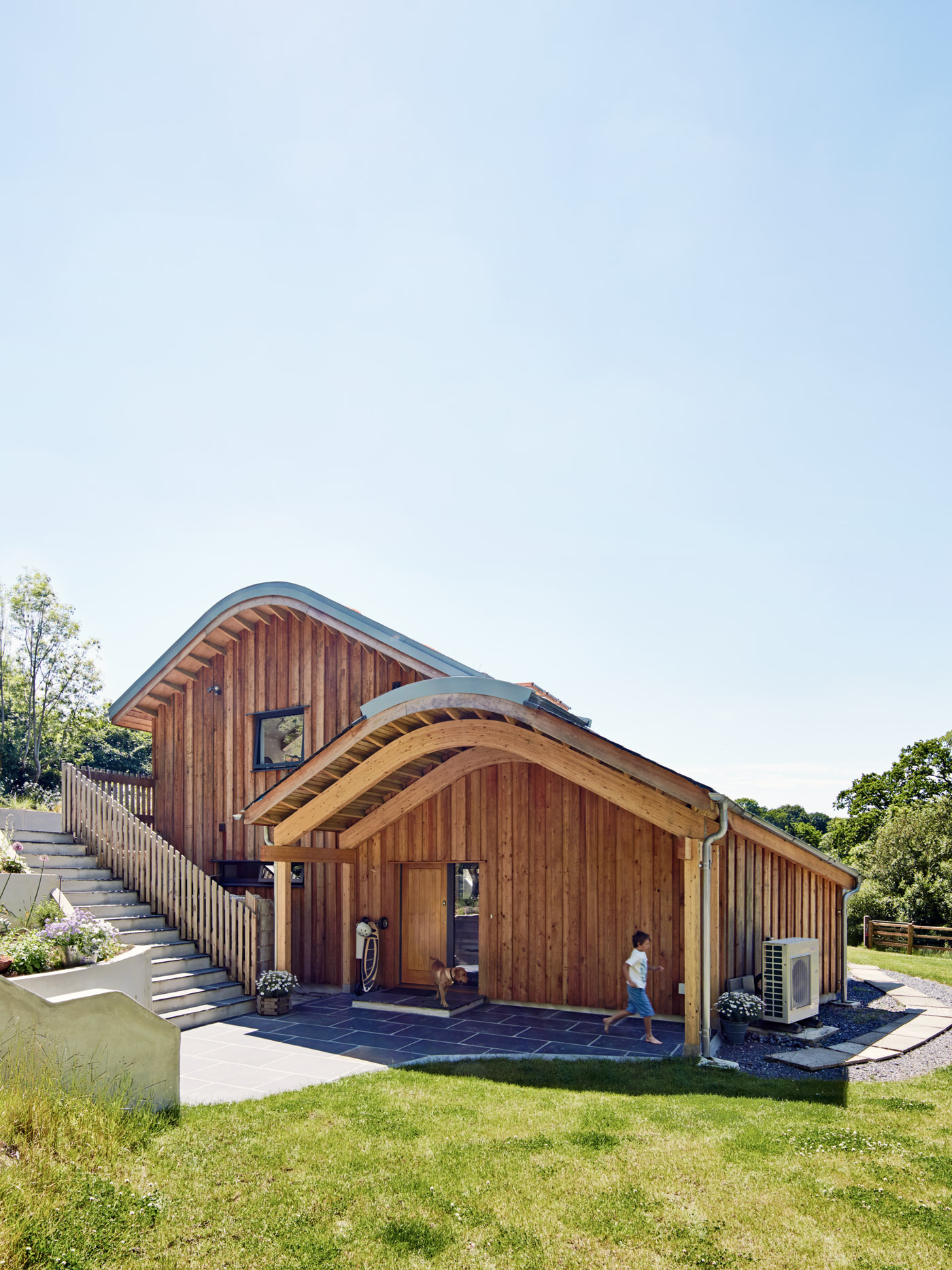 Sustainable Family Home, Dunsford near Exeter Living Space Architects