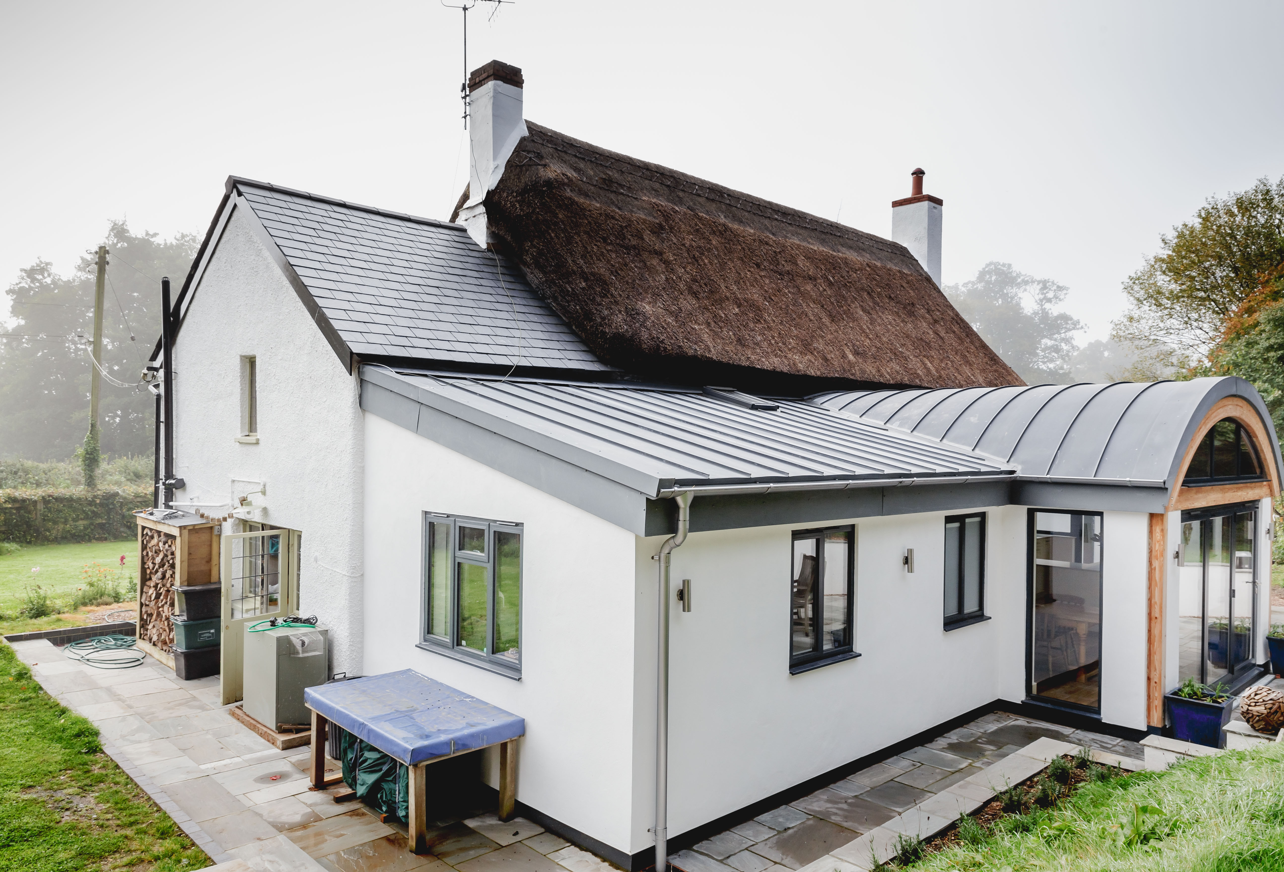 Living Space Architects RIBA Exeter Devon Listed Cottage Extension in