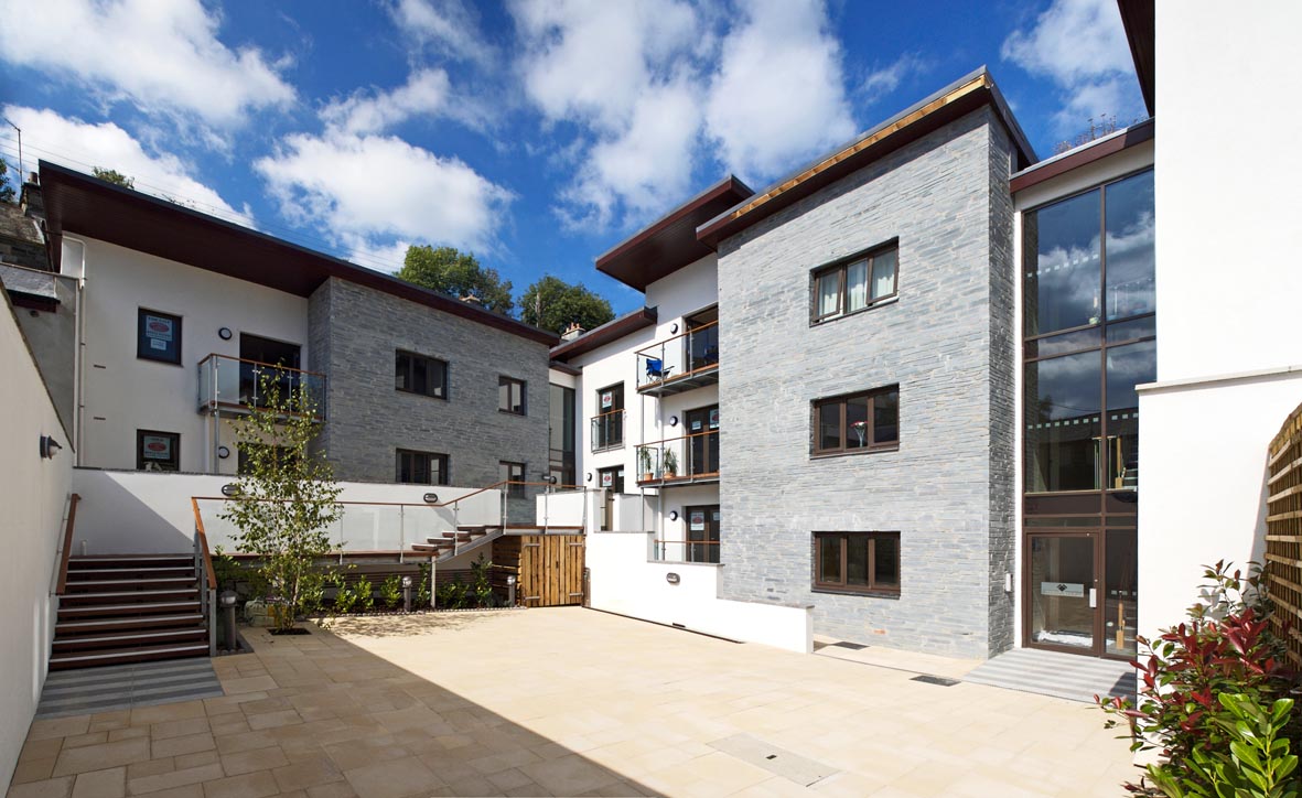 Retirement apartments in Tavistock Living Space Architects High