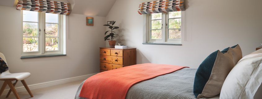 Bedroom With Tall Ceilings