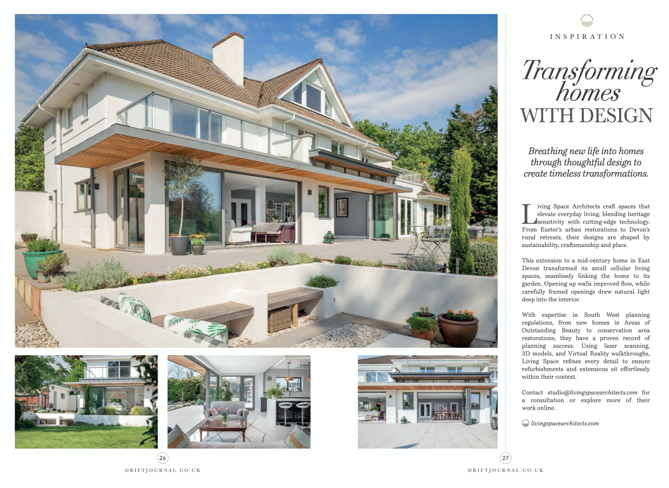 transforming home with design Living Space Architects