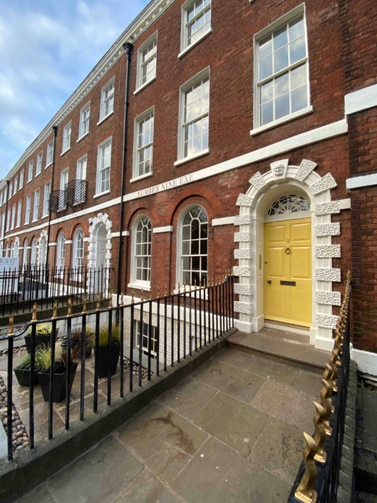 Southernhay Listed terraced houses in Exeter